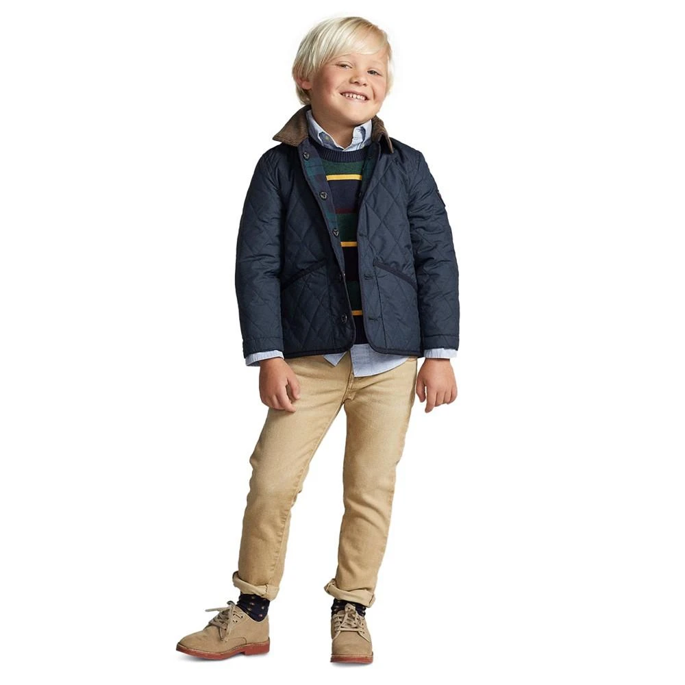商品Ralph Lauren|Toddler and Little Boys Reversible Water-Repellent Jacket,价格¥503,第4张图片详细描述