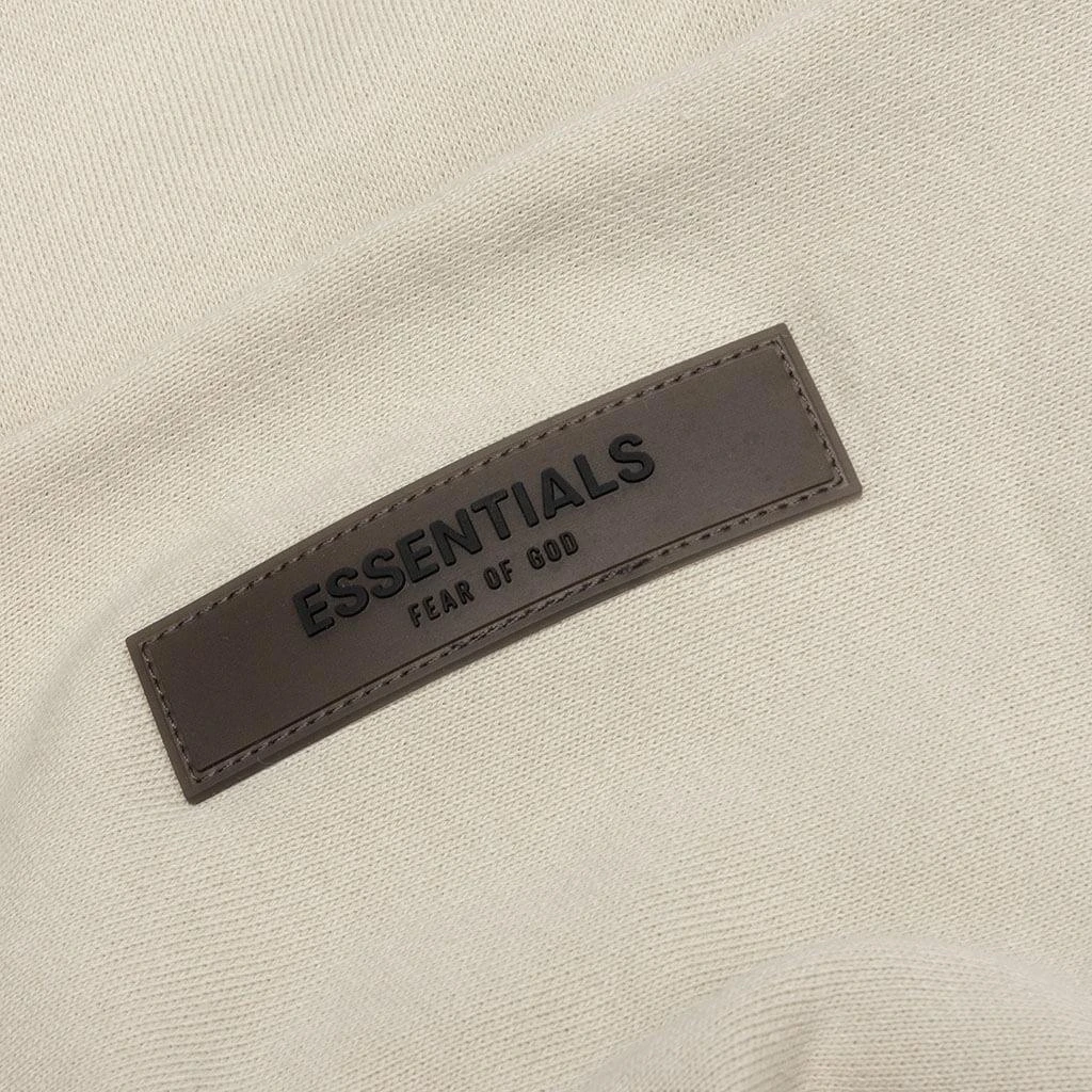 商品Essentials|Fear of God Essentials Women's 3/4 Sleeve Hoodie - Wheat,价格¥397,第3张图片详细描述