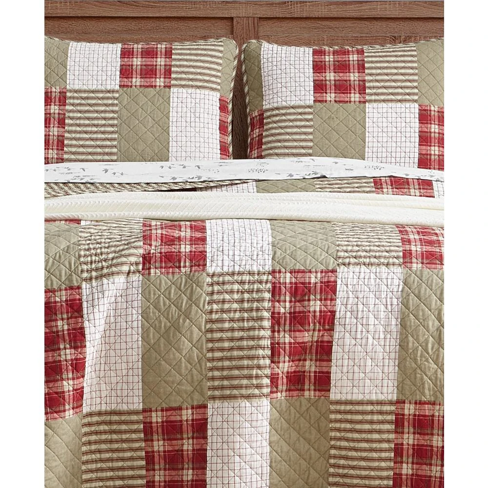 Camano Island Plaid Quilt Set, King, 3 Piece 商品