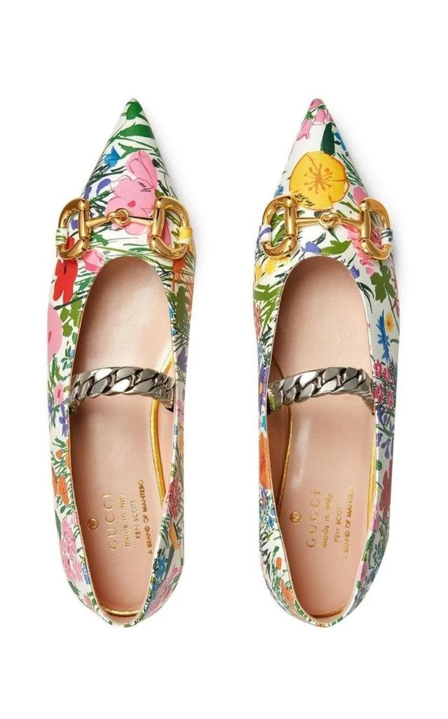 Ken Scott Floral Ballerina Shoes 商品