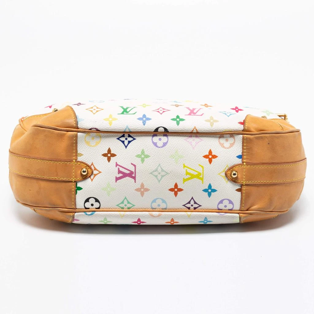 Louis Vuitton White Multicolor Monogram Canvas And Leather Greta Bag 商品