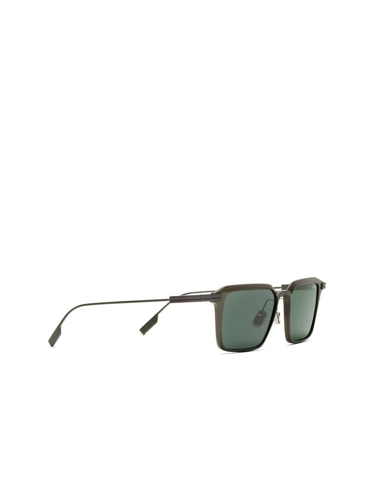 商品Zegna|Zegna Rectangular Frame Sunglasses,价格¥3997,第2张图片详细描述
