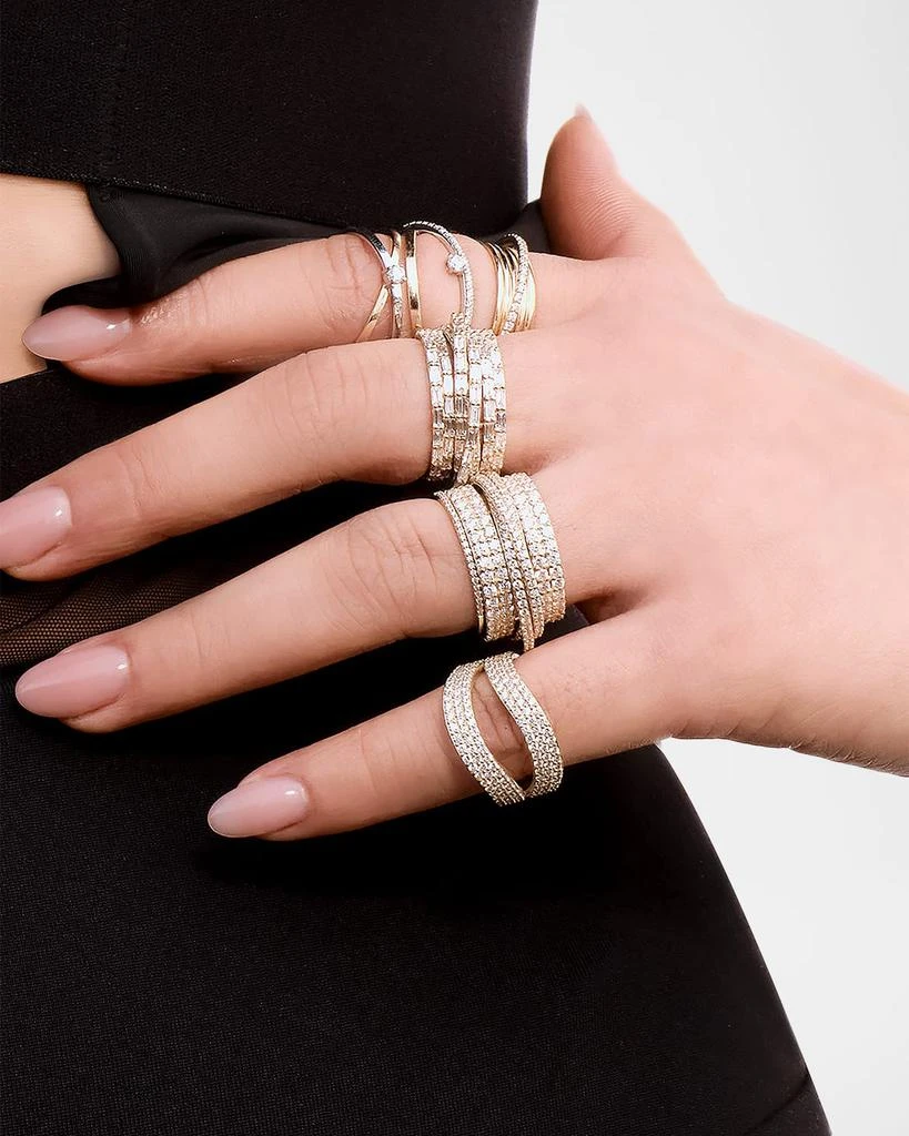 商品LANA|Double Wavey Diamond Ring,价格¥26700,第2张图片详细描述