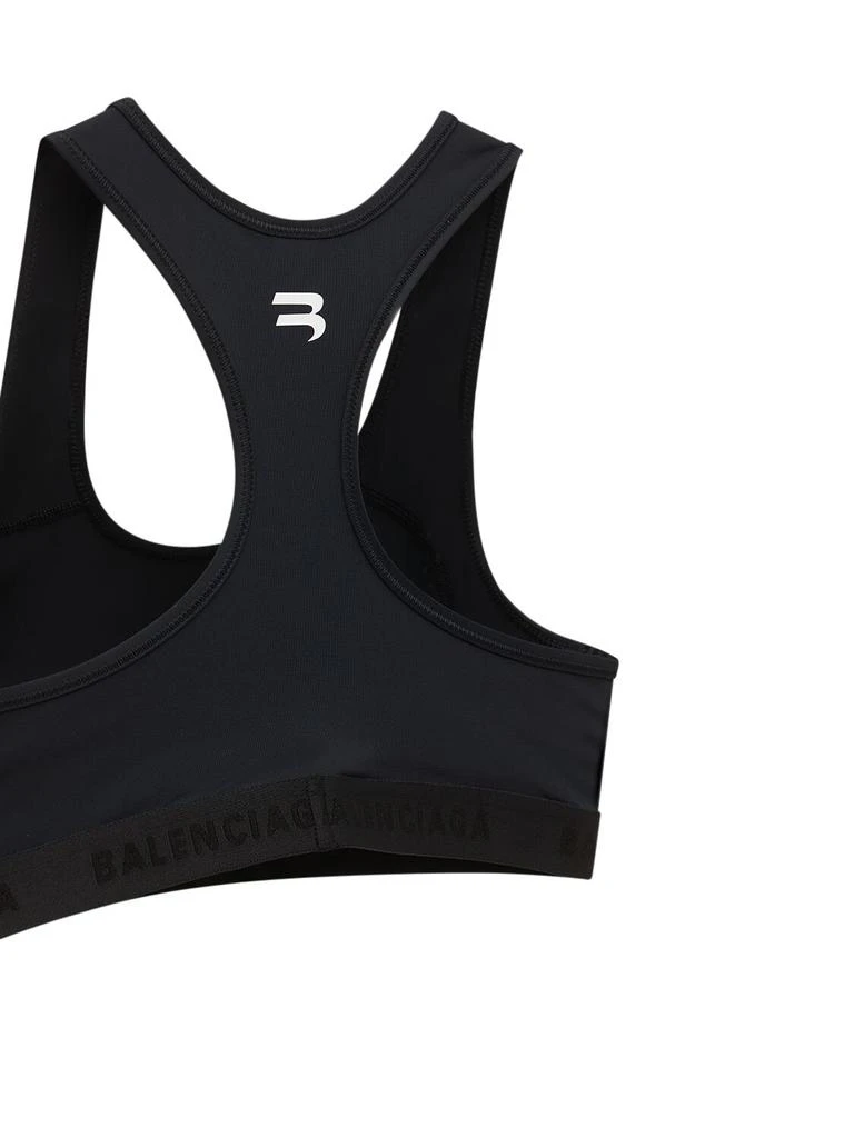 商品Balenciaga|Stretch Tech Cropped Sport Bra,价格¥3849,第5张图片详细描述