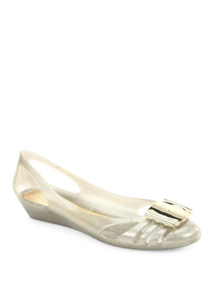 商品Salvatore Ferragamo|Bermuda Jelly Flats,价格¥885,第1张图片