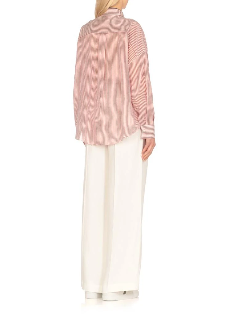 商品Brunello Cucinelli|Red Linen And Silk Shirt,价格¥6287,第4张图片详细描述
