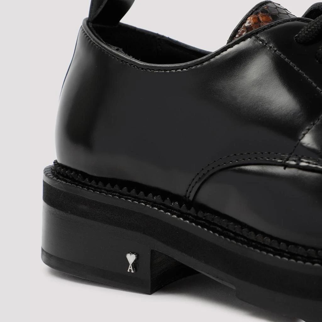 商品AMI|AMI ALEXANDRE MATTIUSSI  SQUARE-TOE DERBIES SHOES,价格¥2471,第3张图片详细描述