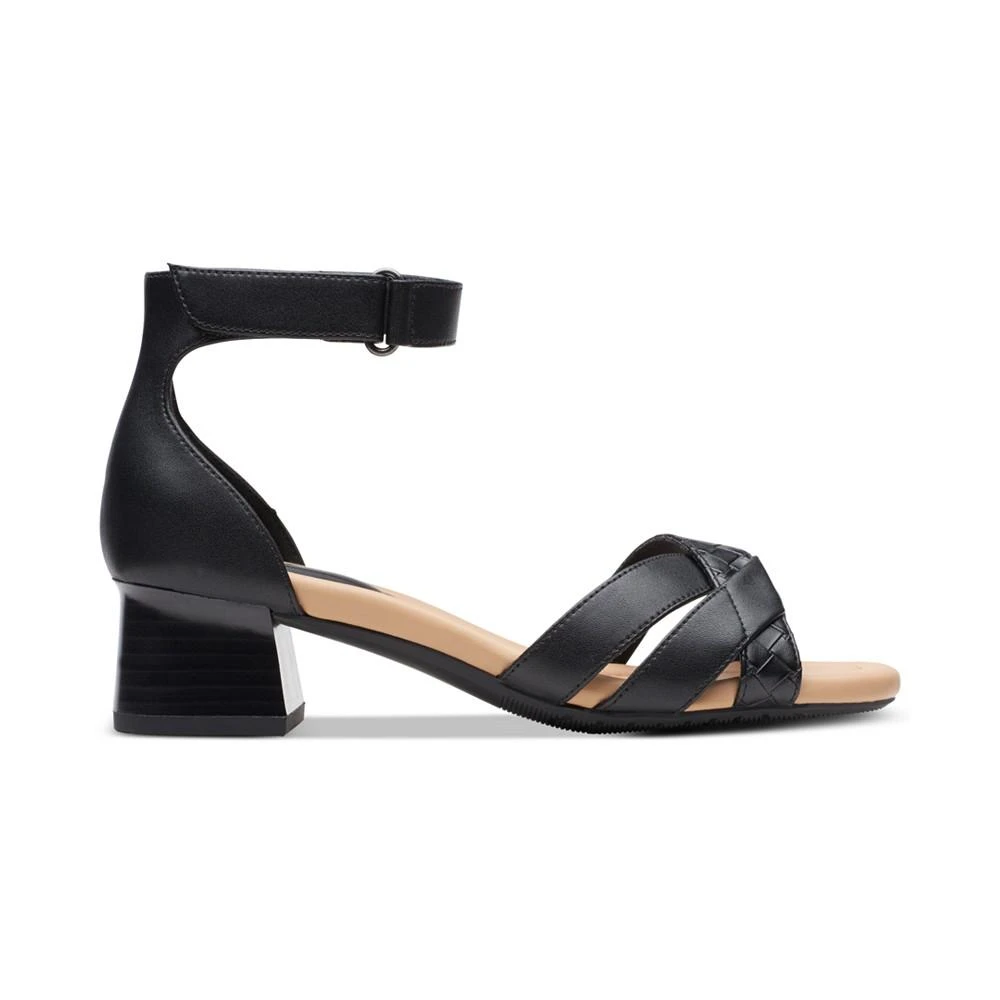 商品Clarks|Women's Desirae Lily Ankle-Strap Sandals,价格¥439,第3张图片详细描述
