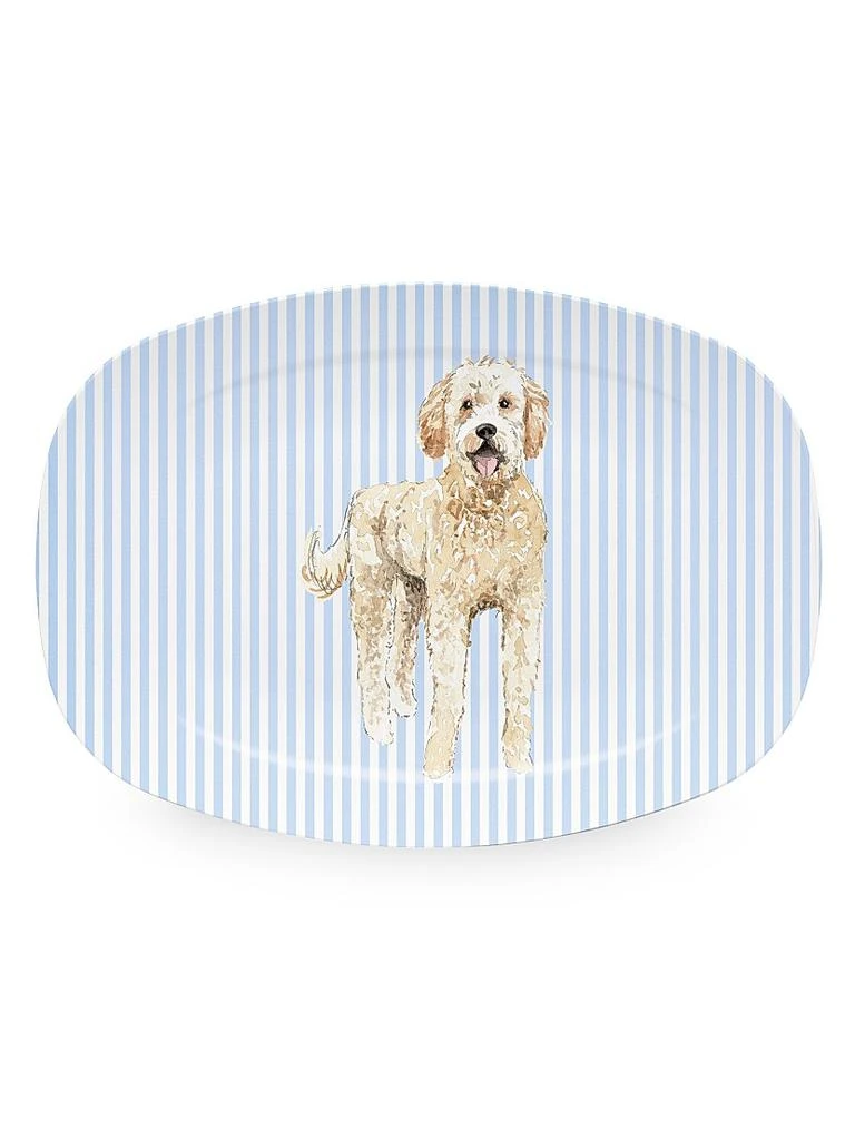 商品Mariposa|Woof Woof Best Friends Goldendoodle Platter,价格¥361,第1张图片