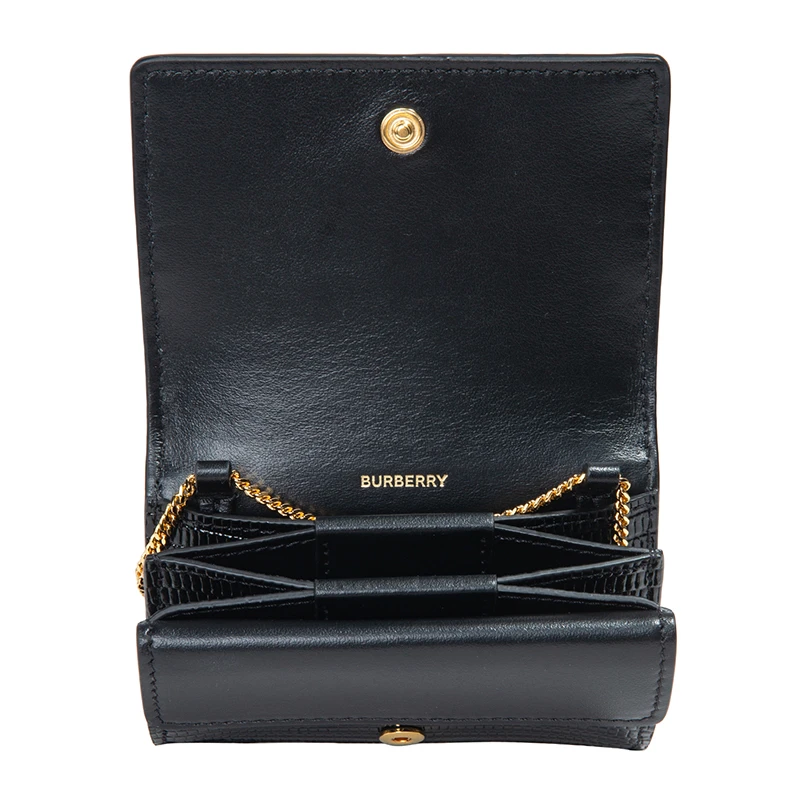 Burberry 博柏利 女士红色拼黑色小牛皮单肩包斜挎包 8024827 商品