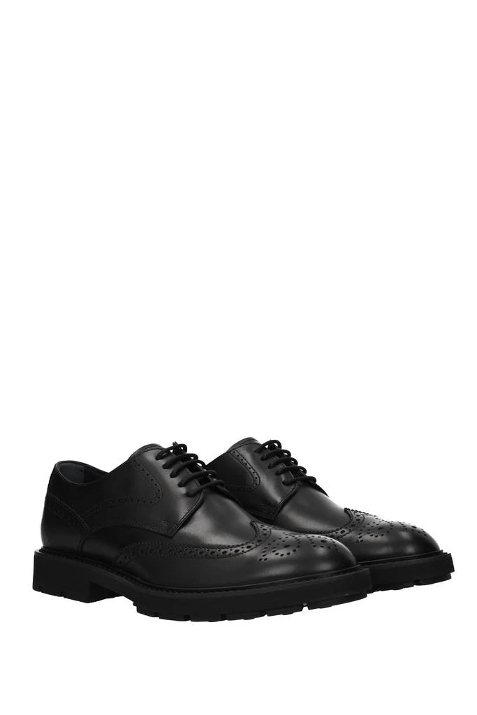 商品Tod's|Lace up and Monkstrap Leather Black,价格¥1884,第2张图片详细描述