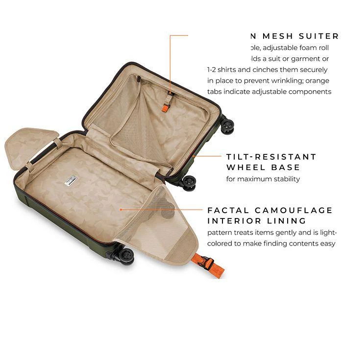 The Torq Collection Domestic Carry-On Spinner 商品