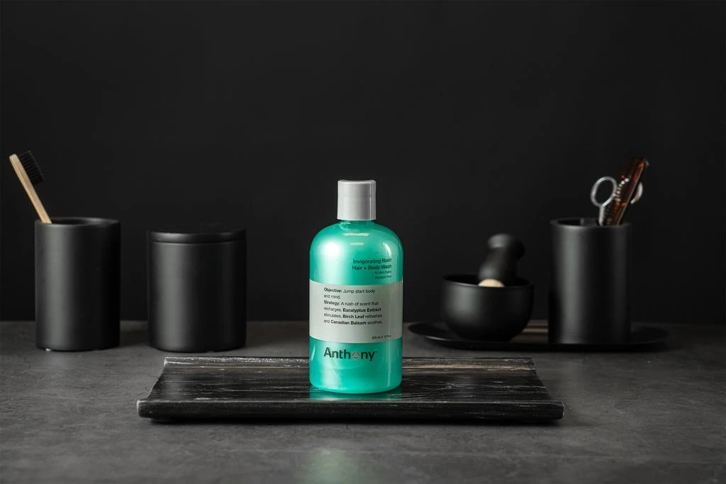 商品Anthony|Invigorating Rush Hair & Body Wash,价格¥228,第4张图片详细描述