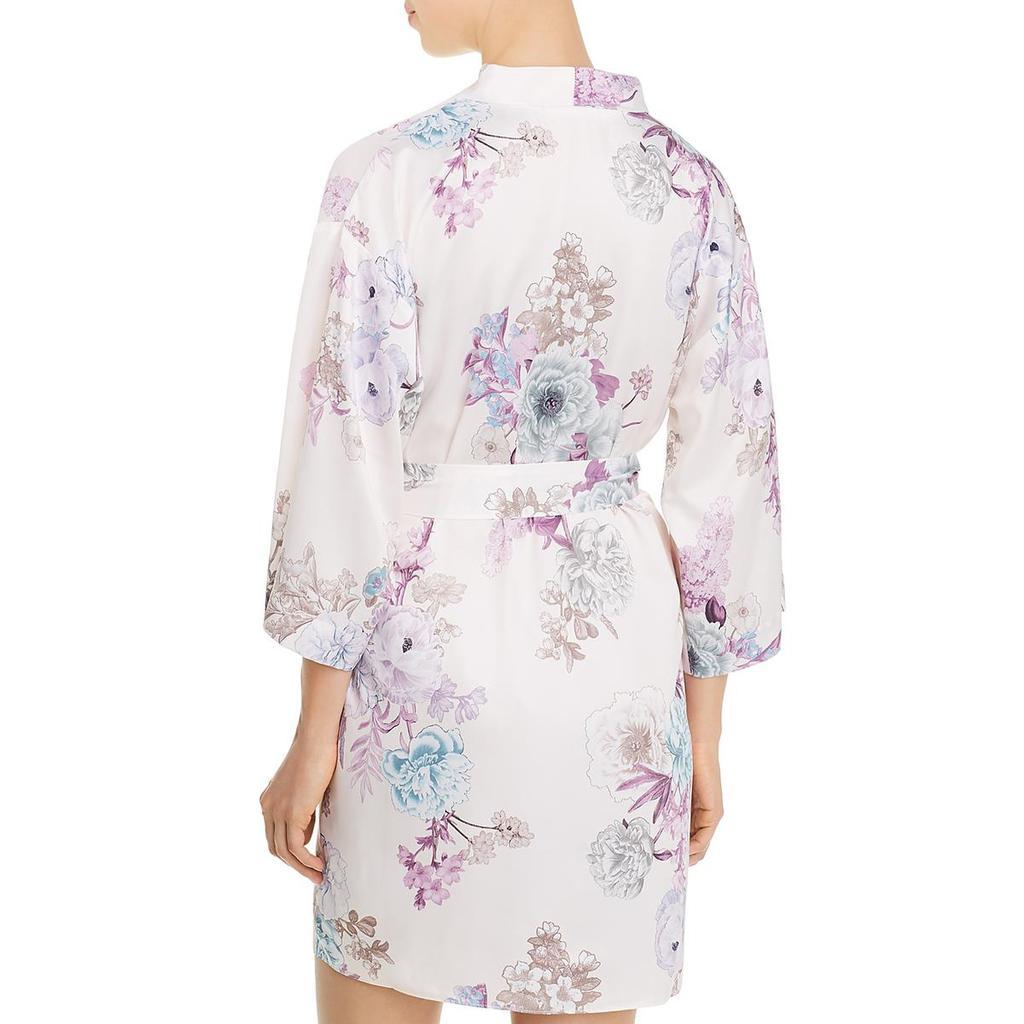 商品Flora Nikrooz|Flora Nikrooz Womens Arisa Sexy Sleepwear Kimono Robe,价格¥155,第4张图片详细描述