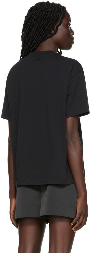 商品AMI|Black Ami de Cœur T-Shirt,价格¥510,第5张图片详细描述