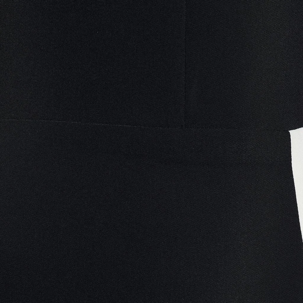 商品[二手商品] ROLAND MOURET|Roland Mouret Monochrome Stretch Crepe V Neck Sheath Dress M,价格¥2406,第3张图片详细描述