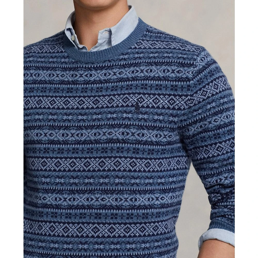 商品Ralph Lauren|Men's Fair Isle Wool Sweater,价格¥912,第3张图片详细描述