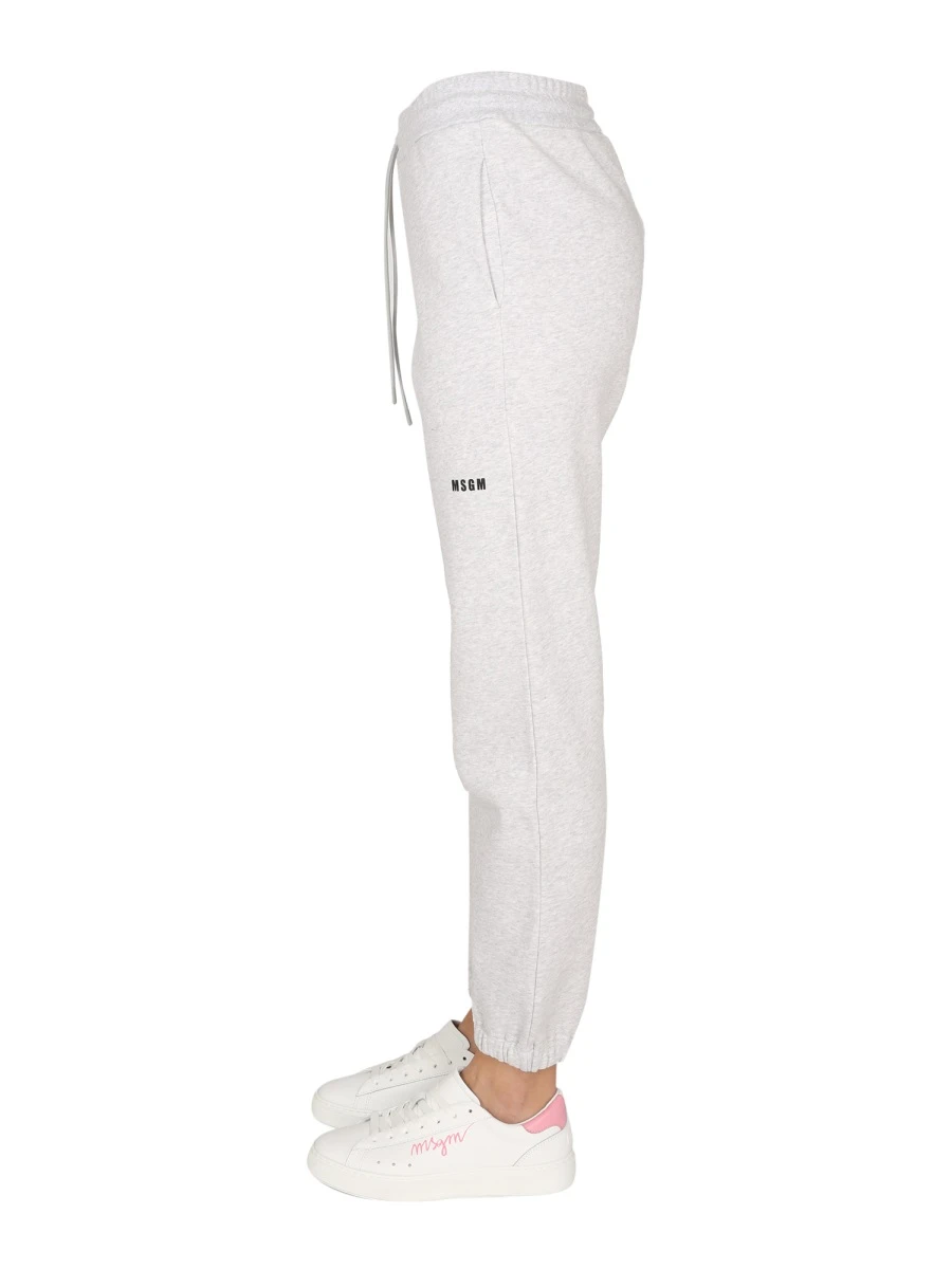 商品【商品预售7天】 MSGM|MSGM 女士休闲裤 2000MDP50020000494 灰色,价格¥901,第3张图片详细描述