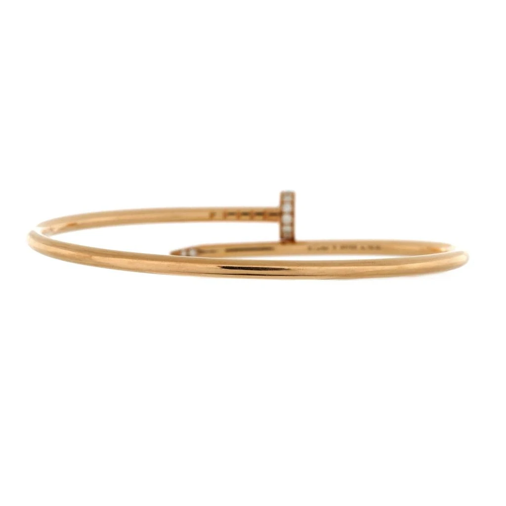 商品[二手商品] Cartier|Juste un Clou Bracelet 18K Rose Gold with Diamonds Small,价格¥37981,第3张图片详细描述