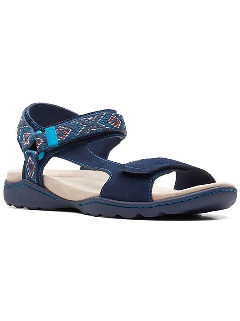 商品Clarks|Amanda Step Womens Suede Adjustable Sport Sandals,价格¥338,第2张图片详细描述