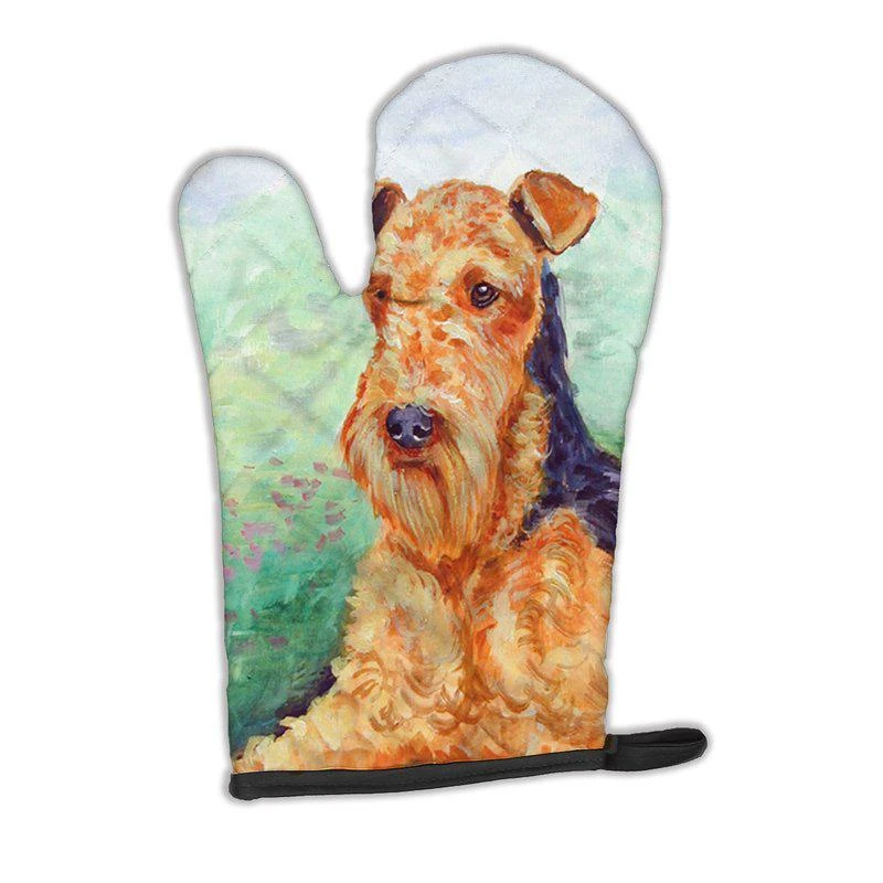 商品Caroline's Treasures|Airedale Terrier Oven Mitt,价格¥155,第1张图片