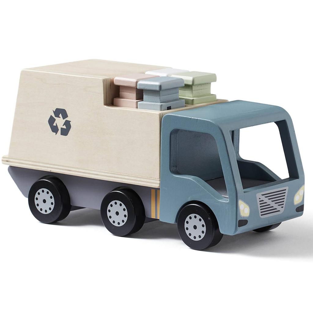 Kids Concept Garbage Truck - Grey商品第1张图片规格展示
