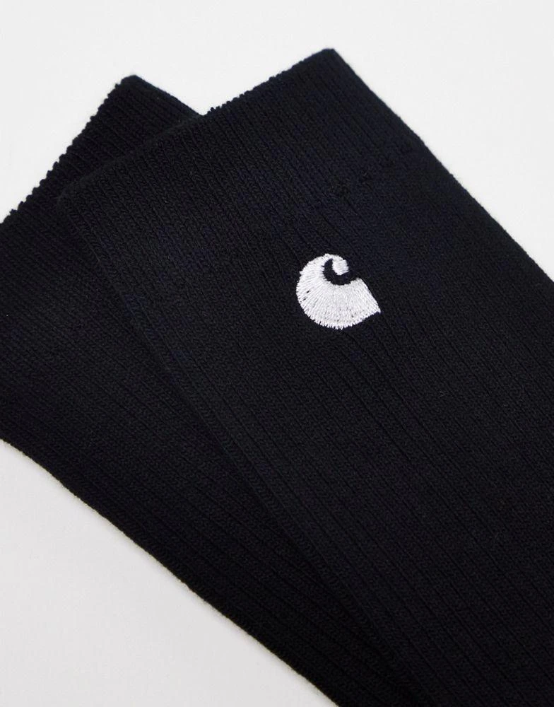 商品Carhartt WIP|Carhartt WIP madison 2 pack socks in black,价格¥243,第4张图片详细描述