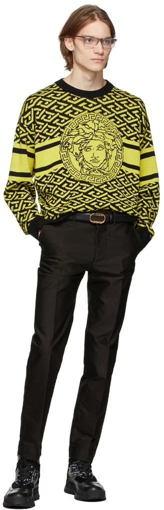 商品Versace|Black Logo Belt,价格¥1049,第3张图片详细描述