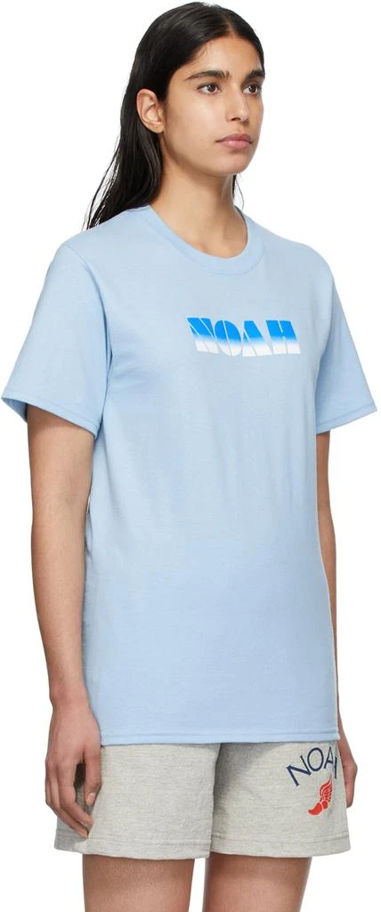 商品Noah|Blue Gradient Logo T-Shirt,价格¥145,第2张图片详细描述