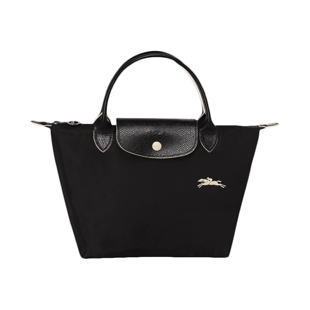商品Longchamp|Longchamp 珑骧 女士黑色帆布包 1621619001,价格¥482,第1张图片