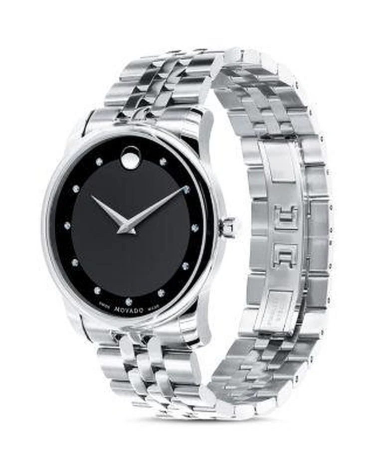 商品Movado|Museum Classic Watch, 40mm,价格¥8106,第2张图片详细描述