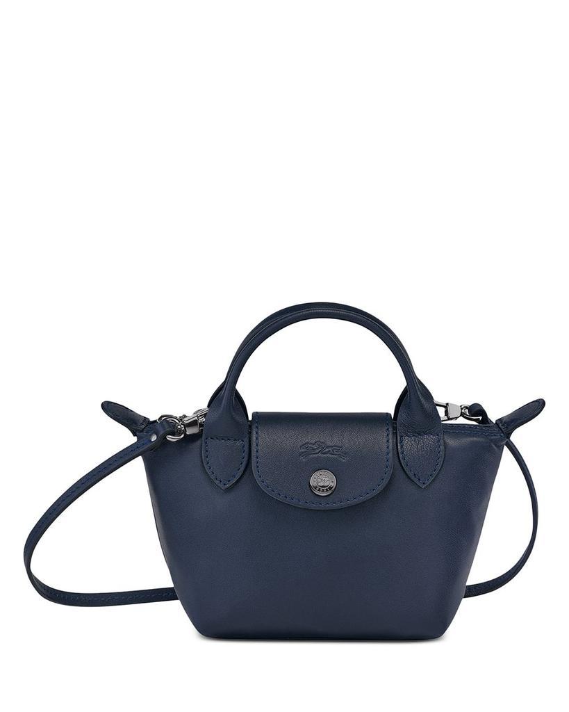 商品Longchamp|Le Pliage Mini Leather Crossbody,价格¥2365,第1张图片