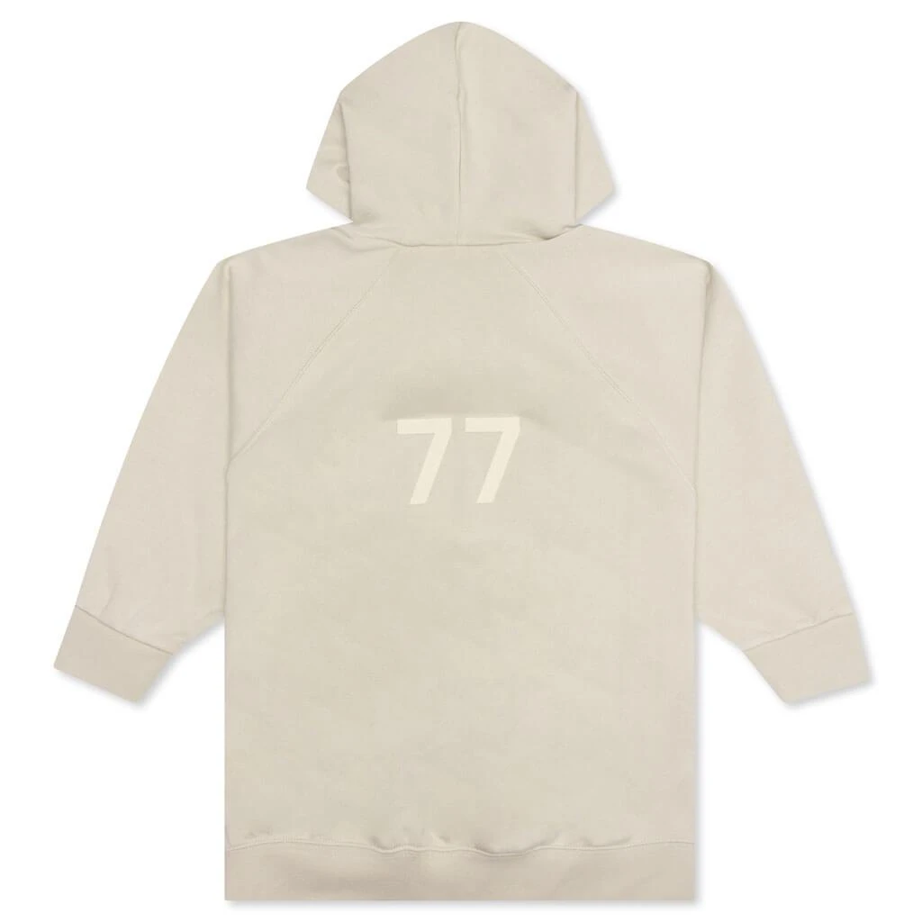 商品Essentials|Fear of God Essentials Women's 3/4 Sleeve Hoodie - Wheat,价格¥397,第2张图片详细描述