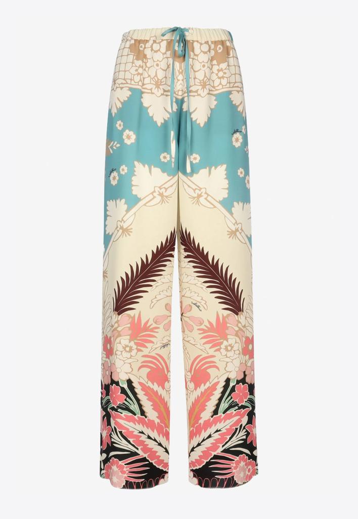 Tropical World Arazzo Print Poplin Wide-Leg Pants-
Delivery in 3-4 weeks商品第1张图片规格展示