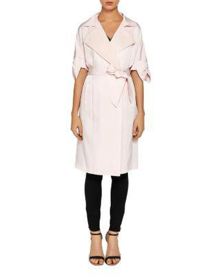 商品Ted Baker London|Biibi Bow-Trimmed Trench Coat,价格¥1281,第3张图片详细描述