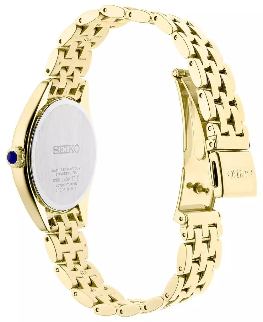 商品Seiko|Women's Gold-Tone Bracelet Watch 29mm,价格¥1875,第3张图片详细描述