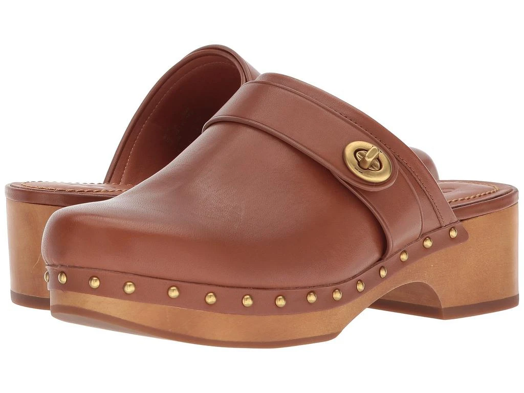 商品Coach|Turnlock Clog,价格¥501,第1张图片