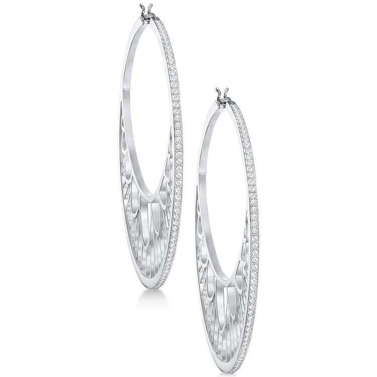 商品Swarovski|Crystal Hoop Earrings,价格¥741,第1张图片