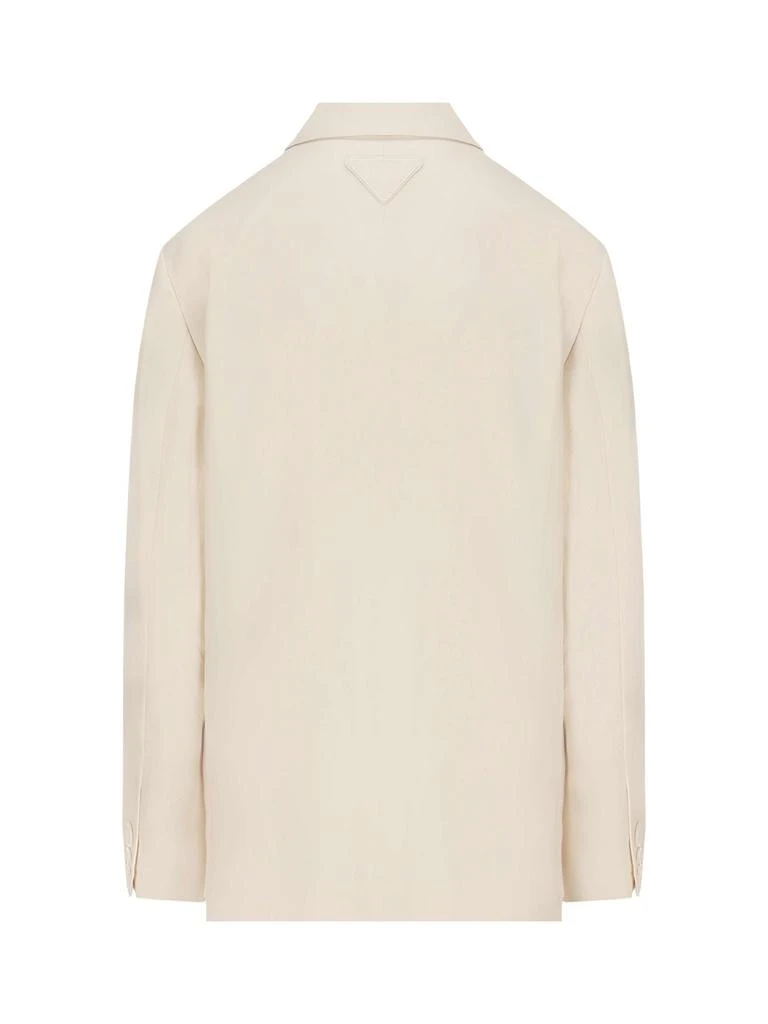 商品Prada|Prada Double-Breasted Long Sleeved Blazer,价格¥15454,第2张图片详细描述