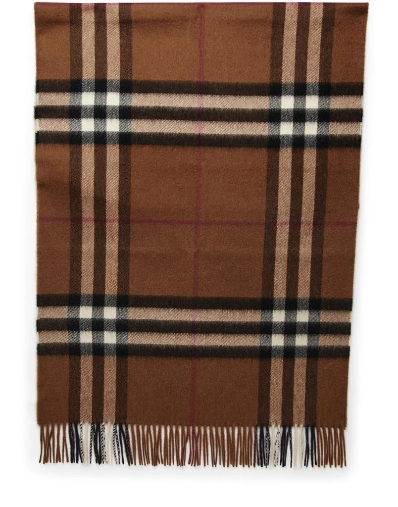 商品Burberry|格纹流苏围巾,价格¥5843,第1张图片