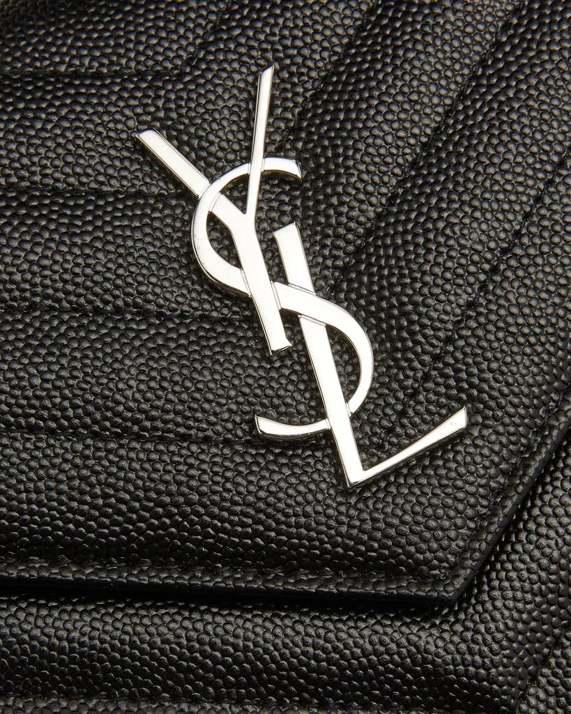 商品Yves Saint Laurent|Grain de Poudre Envelope Wallet on a Chain,价格¥10862,第5张图片详细描述