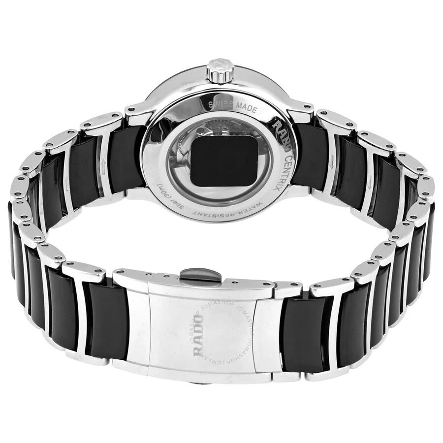 商品Rado|Centrix Automatic Diamond Black Dial Ladies Watch R30009752,价格¥12577,第3张图片详细描述