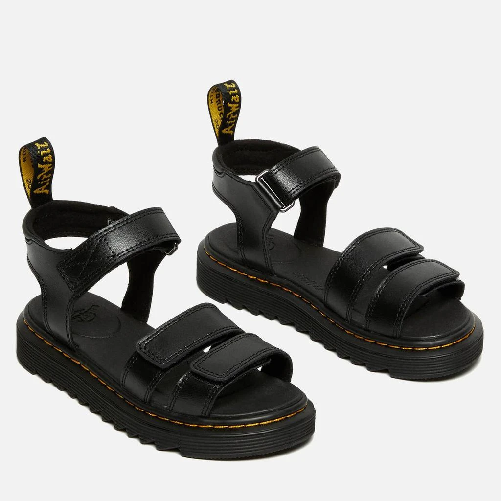 商品Dr. Martens|Dr. Martens Kids' Klaire Sandal - Black,价格¥294,第2张图片详细描述