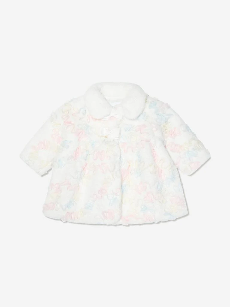 商品Angels Face|Angels Face Baby Girls Harmony Pastel Fur Coat in White,价格¥455,第2张图片详细描述