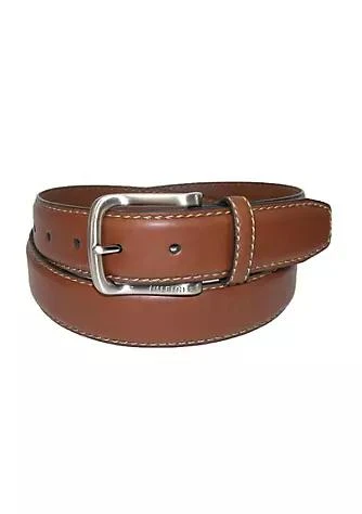 商品Tommy Hilfiger|Hilfiger Mens Harness Buckle 35Mm Stiched Edge Belt,价格¥219,第1张图片详细描述