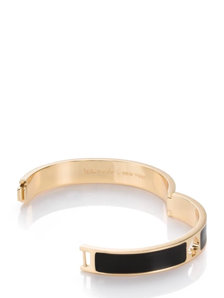 商品Kate Spade|hole punch spade hinge bangle手镯,价格¥217,第3张图片详细描述