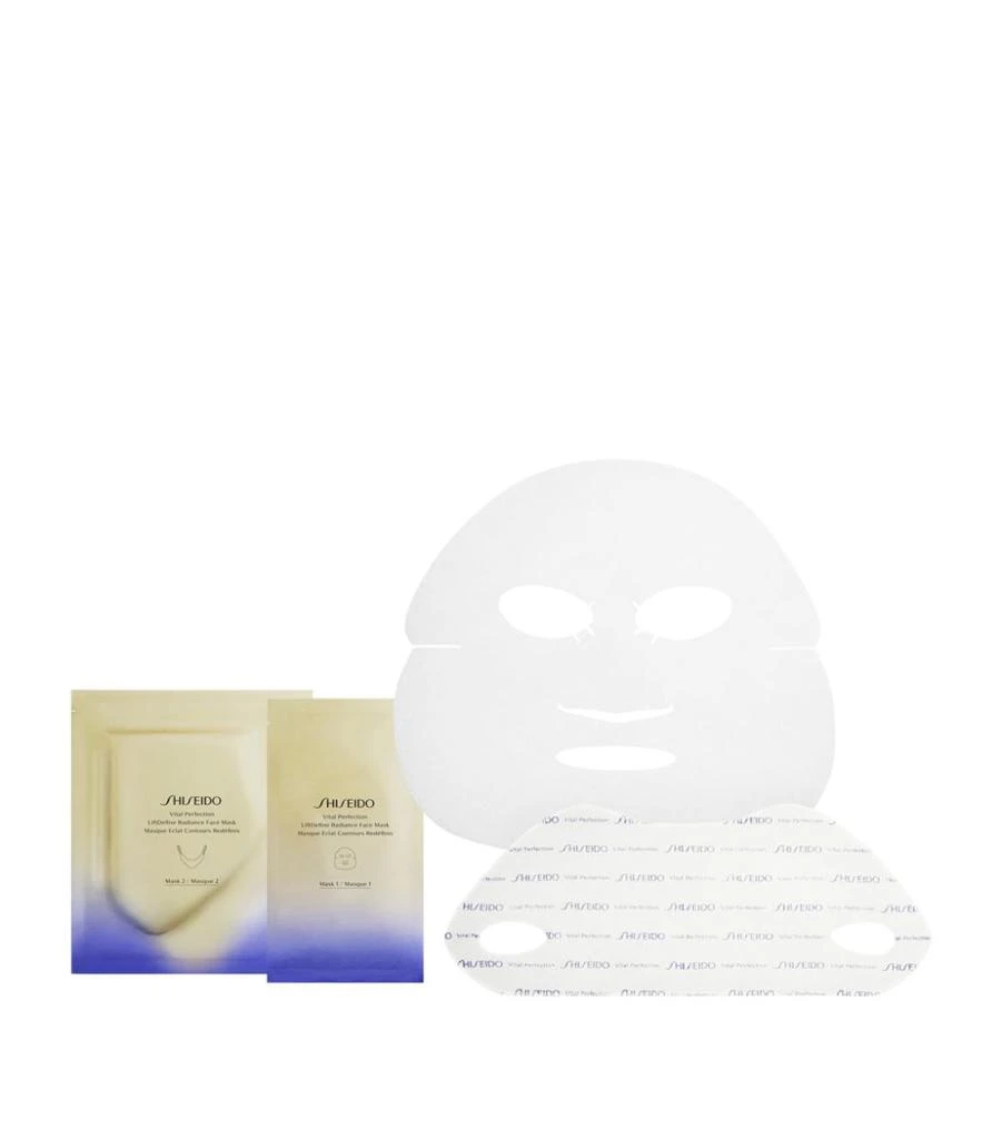 商品Shiseido|Vital Perfection LiftDefine Radiance Face Mask (Pack of 6),价格¥988,第1张图片