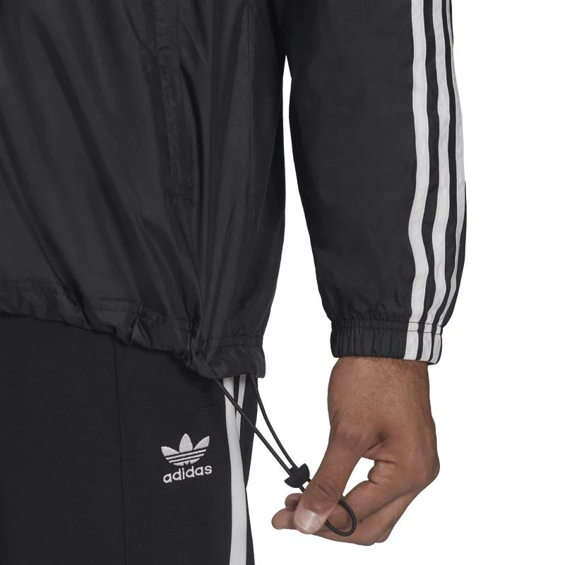 商品Adidas|adidas Originals 3 Stripes Windbreaker - Men's,价格¥372,第5张图片详细描述