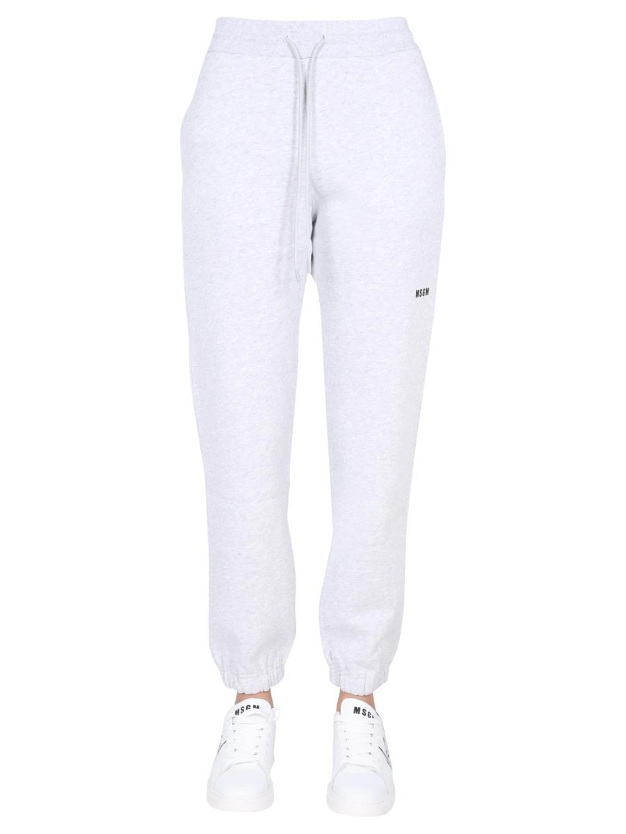 商品【商品预售7天】 MSGM|MSGM 女士休闲裤 2000MDP50020000494 灰色,价格¥901,第6张图片详细描述