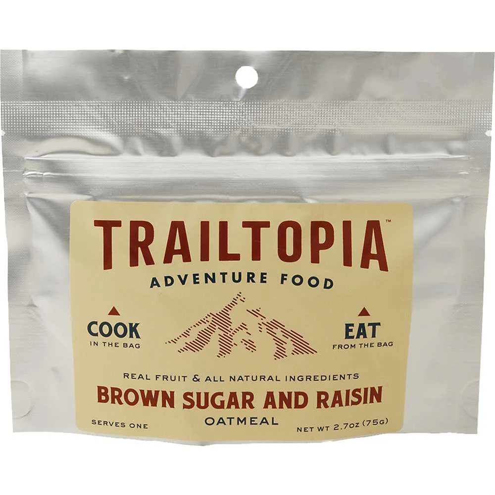 商品Trailtopia|Trailtopia Brown Sugar Raisin Oatmeal,价格¥29,第1张图片